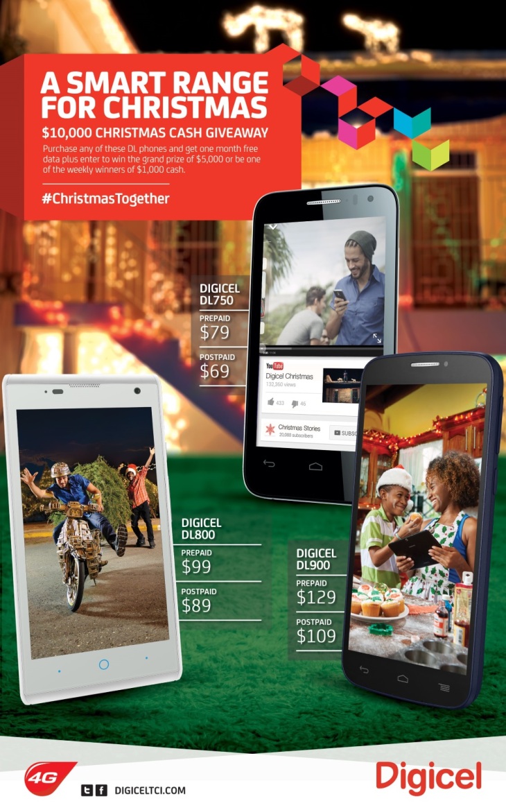 Digicel Launches Together this Christmas’ Promotion and Unveils