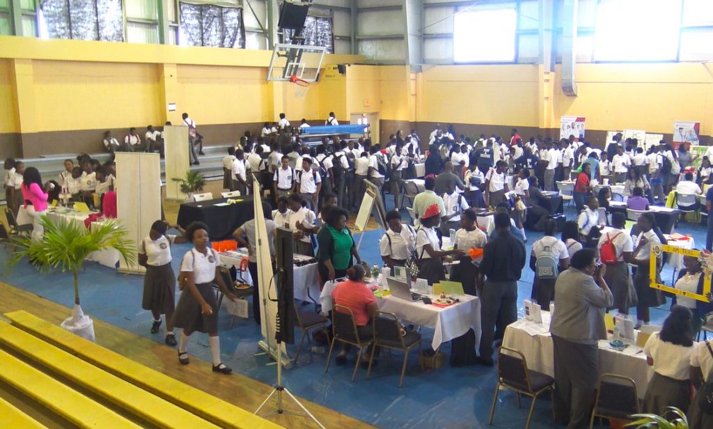 TCI Over 30 booths catering to the career curiosities of hundreds from Long Bay High School