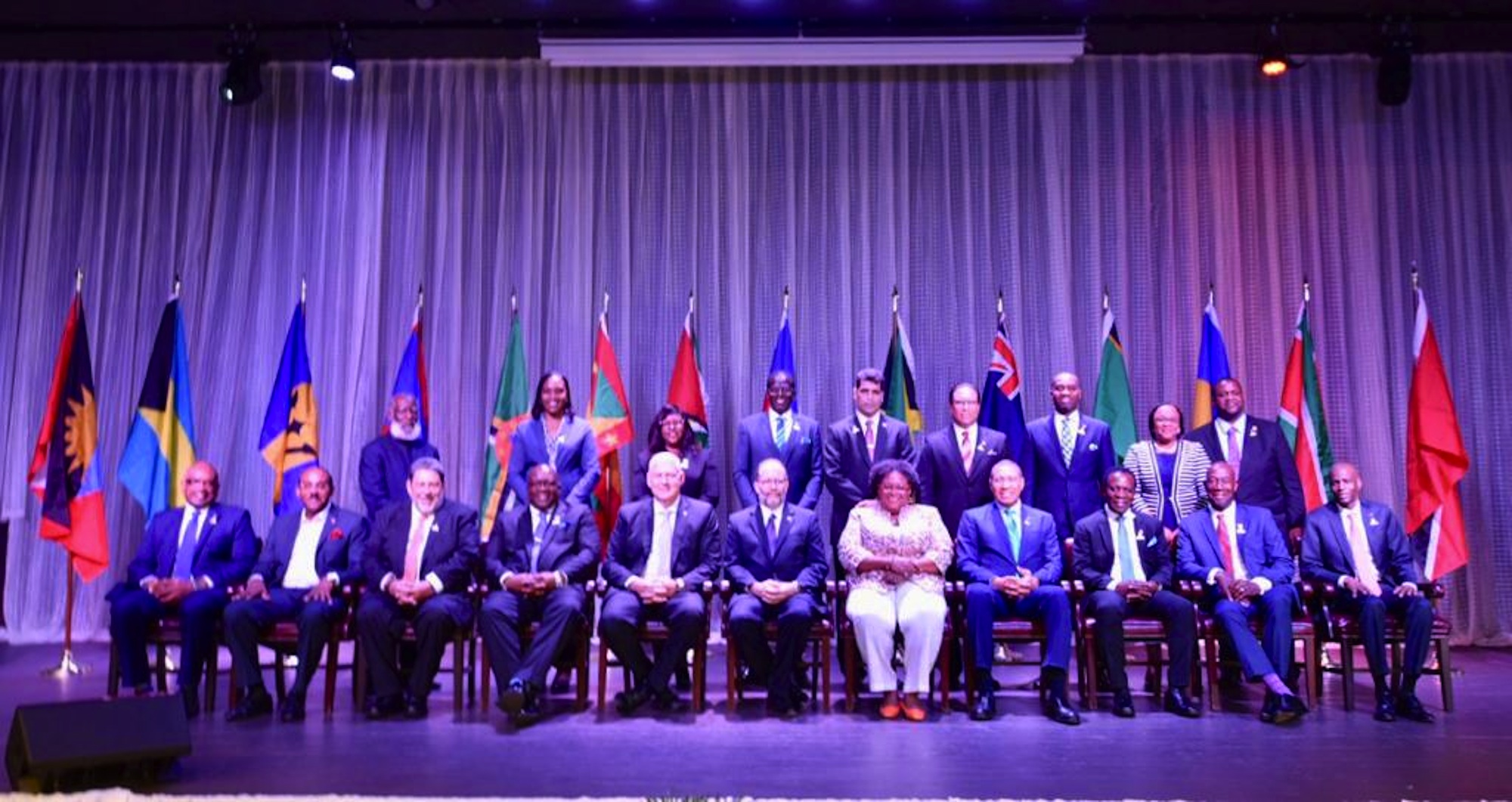 Líderes de CARICOM en Ceremonia de Apertura de la 40° Reunión Ordinaria – Medios Magnéticos