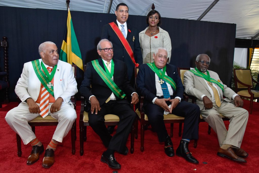 JAMAICA Recipients of National Honours and Awards Express Gratitude