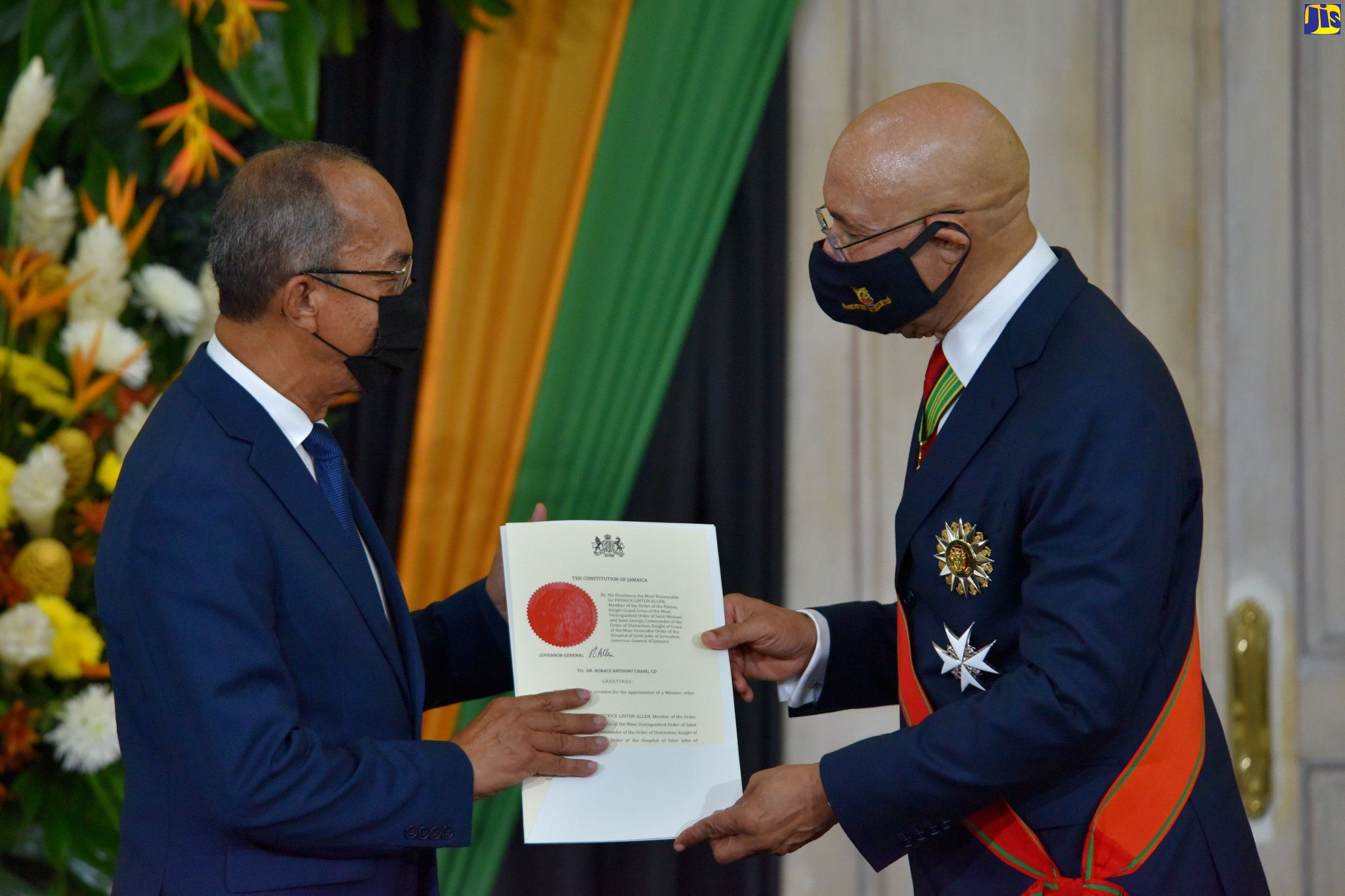 Four Jamaica Ministers Sworn in Media