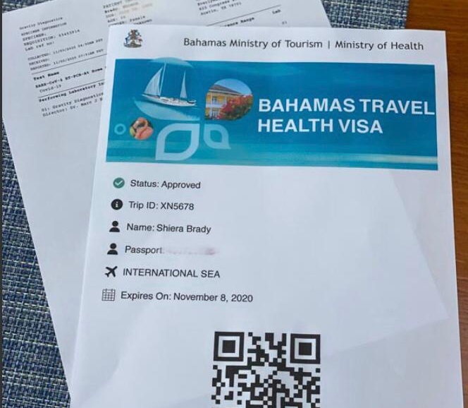 Bahamians exempt from Travel Health Visas, COVID negative tests still required - Vimarsana News