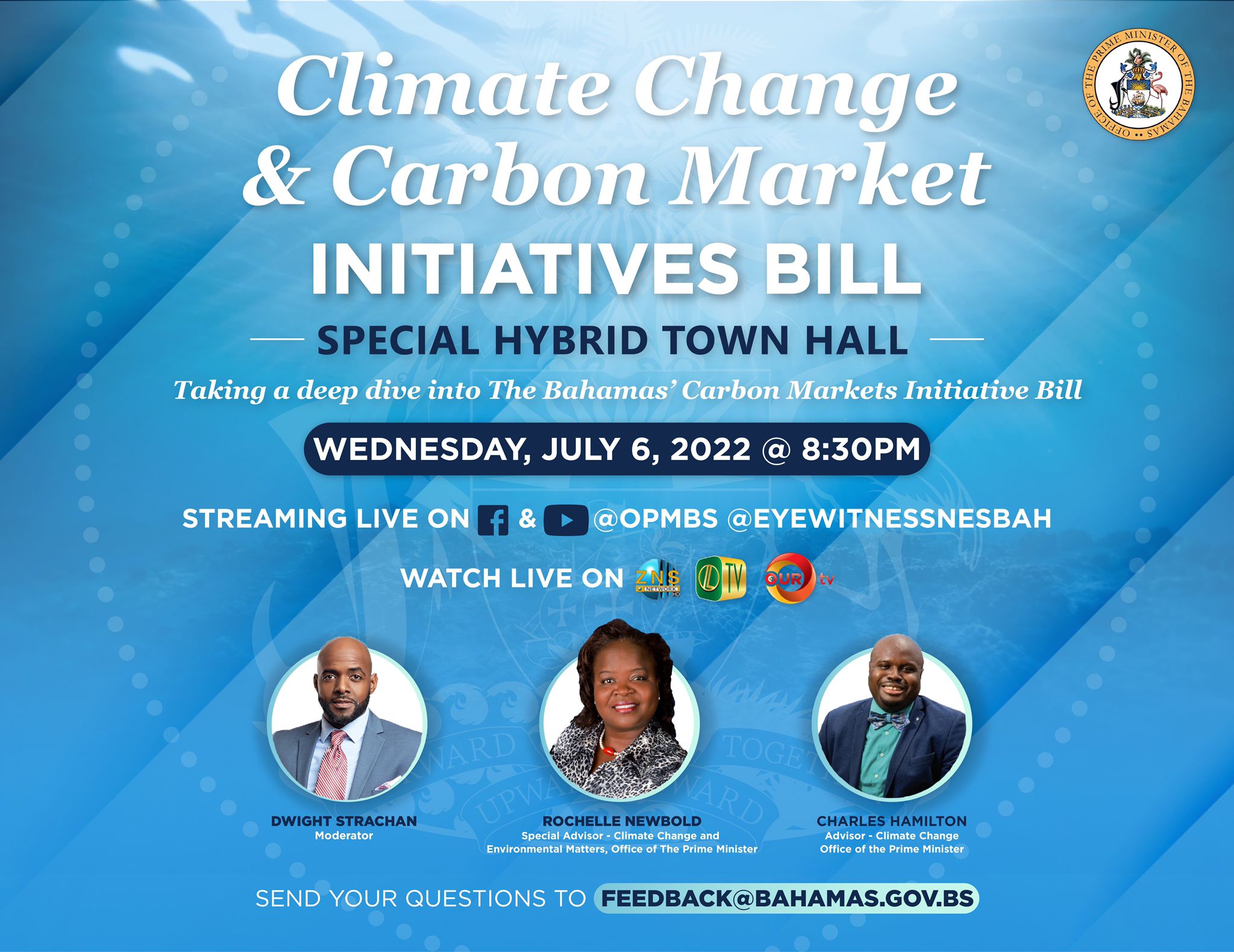 OPM to host Climate Change and Carbon Markets Town Hall;and Regional Conference of Youth on Climate Change - Vimarsana News