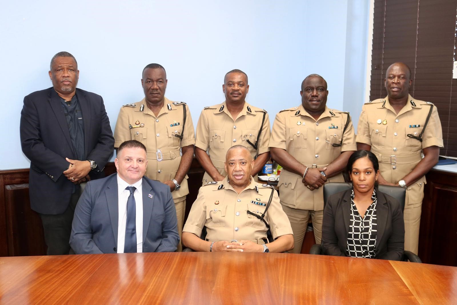 Commissioner Trevor Botting pays Courtesy Visit to RBPF Headquarters - Vimarsana News