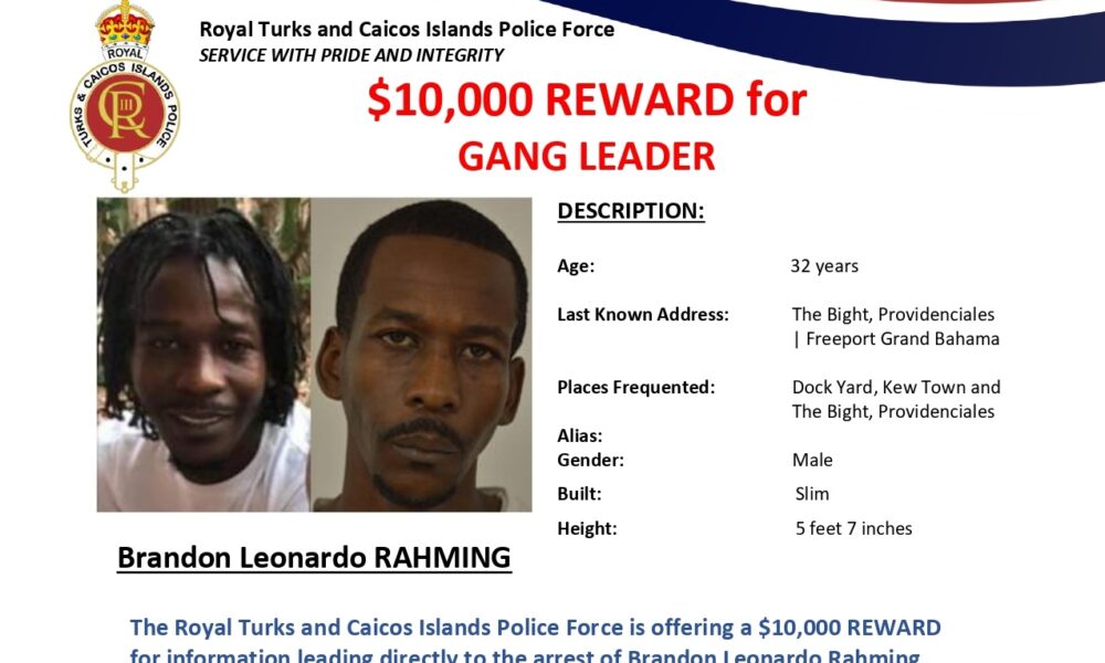 Brandon Rahming Wanted in Three Languages, Two Countries with REWARD set at $10,000 ...