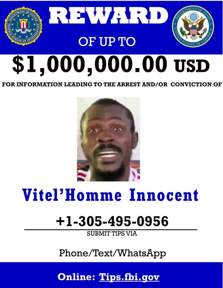 Haitian authorities offer reward for the arrest of gang leader ...