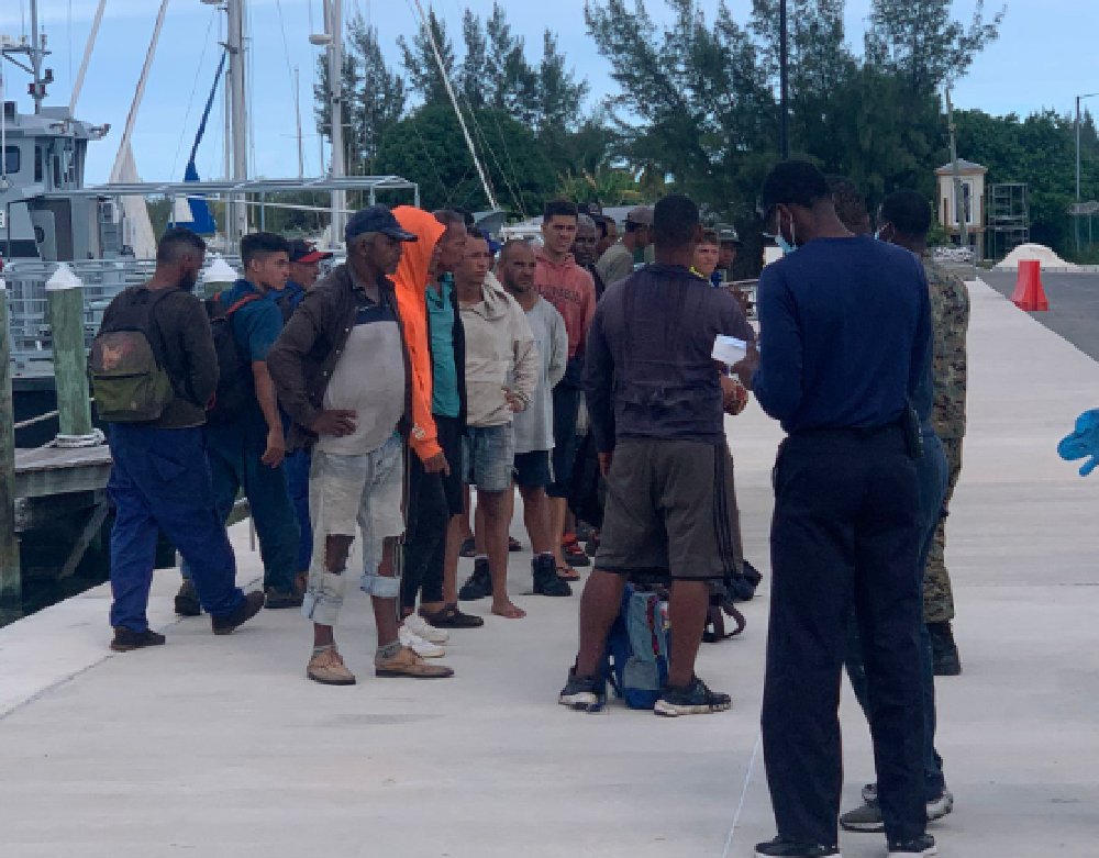 CUBAN MIGRANTS DETAINED ALONG EXUMA CHAIN - Vimarsana News