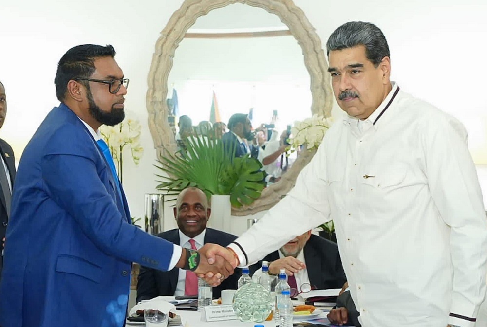 Guyana and Venezuela agree to Joint Declaration to maintain Peace in resolution of Essequibo conflict - Vimarsana News