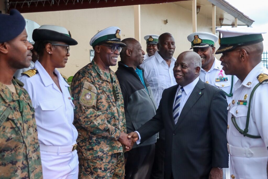 Teico Gaitor Rbdf FIRST TEAM OF RBDF TROOPS DEPLOY TO HAITI FOR MULTINATIONAL SECURITY ...