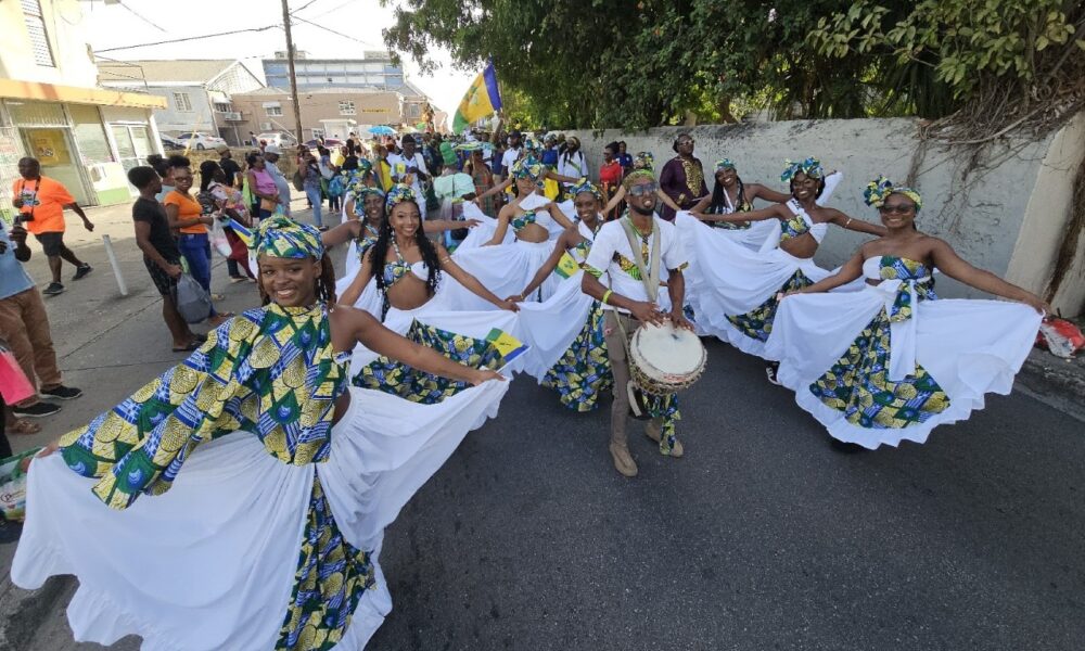 Bahamians Enjoy the Parade of Nations at Carifesta XV in Barbados