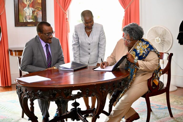 Mottley Sworn in After Historic Clean Sweep in Barbados Election ...