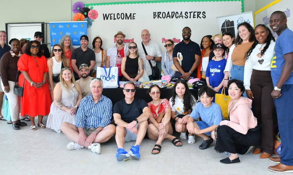 Sandals Foundation Reading Road Trip with Canadian Broadcasters Creates Cultural Mix at Enid Capron Primary School