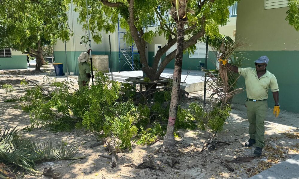 Beaches Turks & Caicos gives Enid Capron Primary a pre-term facelift